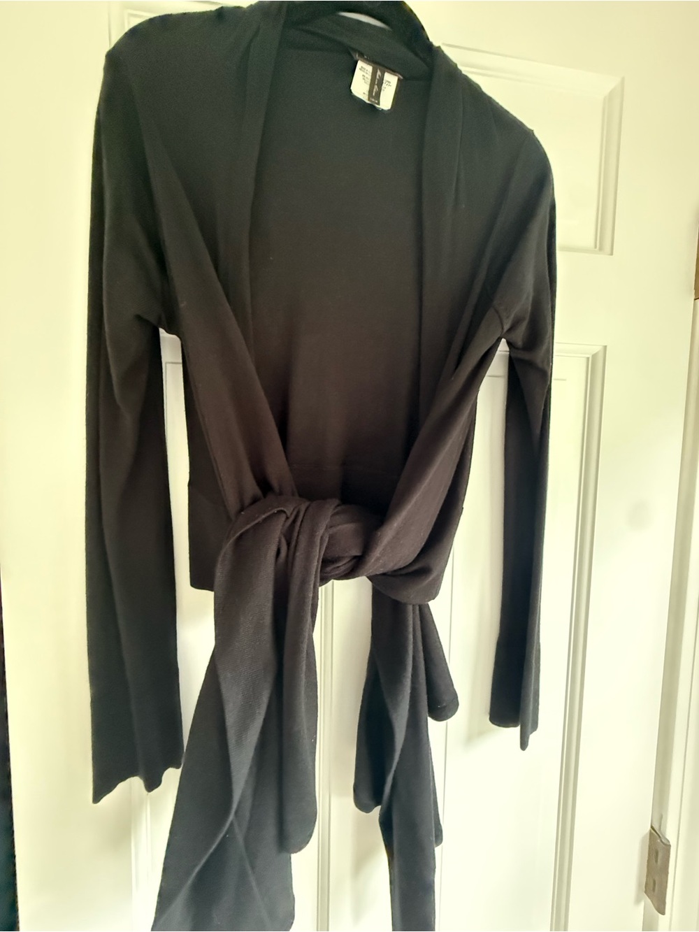 BCBGMaxAzria Black Wrap Scarf